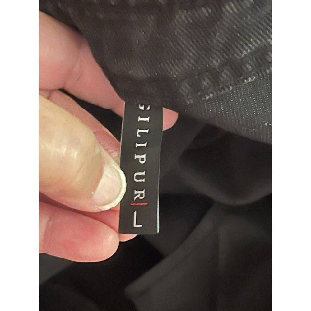 Gilipur Womens Black Wide-Leg Jeans ML069 29" Inseam Cotton/Polyester - Picture 6 of 11